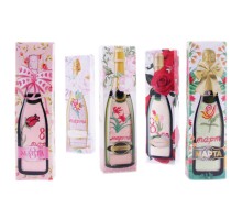 Набор полотенца микрофибра  3805 в бутылочке 8 марта Р