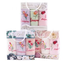 Набор полотенец микрофибра  3805 в сумочке Р+Р+Р