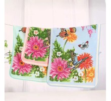 Полотенце микрофибра с петелькой LM77 Р