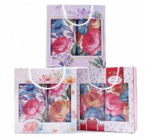 Набор вафельных полотенец Купон в коробке  (2 шт.) в ассортименте Тейково 29497-1