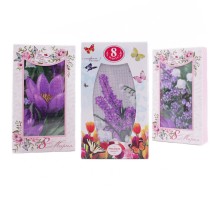 Набор вафельных полотенец Купон 50х63 см 29493-1 Тейково в шоколадке 8 марта