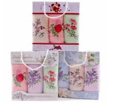 Набор полотенец микрофибра  3807 в сумочке Р+Р+Р