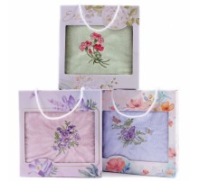 Набор полотенце микрофибра 3807 в сумочке Р