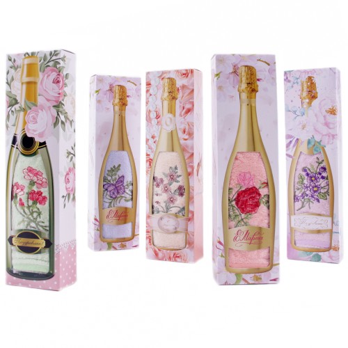 Набор полотенце микрофибра 3807 в бутылочке  Р из Иваново