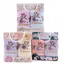 Набор полотенец микрофибра  LM85-6 в сумочке Р+Р