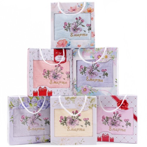 Набор полотенце микрофибра LM85-6 в сумочке Р в Омске