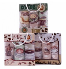 Набор полотенец микрофибра  002-300 в сумочке МР+МР+МР