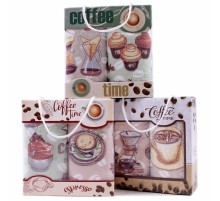 Набор полотенец микрофибра  002-300 в сумочке МР+МР