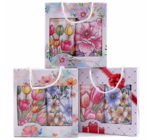 Набор полотенец микрофибра  002-304 в сумочке МР+МР