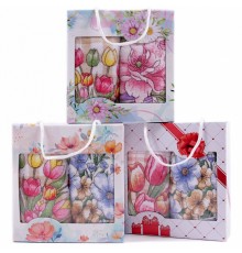 Набор полотенец микрофибра  002-304 в сумочке МР+МР