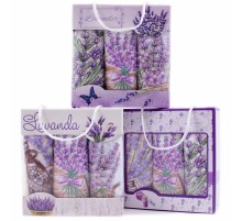 Набор полотенец микрофибра  002-306 в сумочке МР+МР+МР