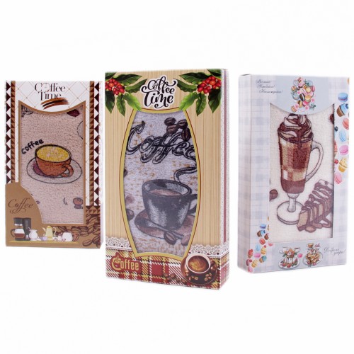 Набор полотенца микрофибра 16019 в шоколадке МР из Иваново