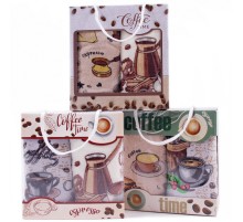 Набор полотенец микрофибра  16019 в сумочке МР+МР