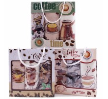 Набор полотенец микрофибра  16019 в сумочке МР+МР+МР