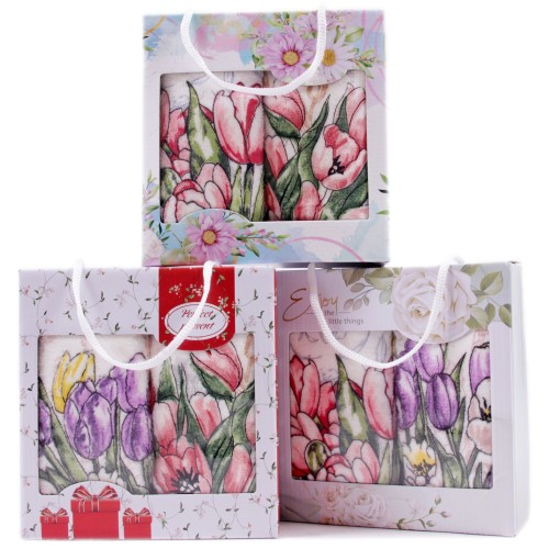 Набор полотенец микрофибра  98-985 в сумочке МР+МР из Иваново