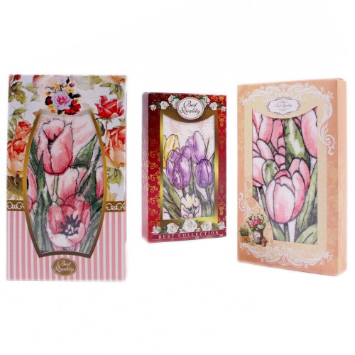 Набор полотенца микрофибра 98-985 в шоколадке МР из Иваново