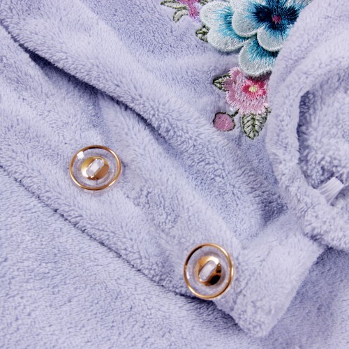 Набор сауна микрофибра женская+тюрбан Букет 98-723 №5 из Иваново