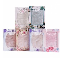 Набор полотенце велюр-махра 7263 Л