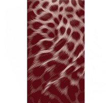 Полотенце махровое жаккардовое пестротканое Мягкий гепард 8124