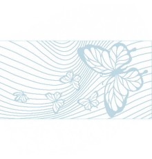 Полотенце махровое пестротканое жаккардовое Райские бабочки-3 8095