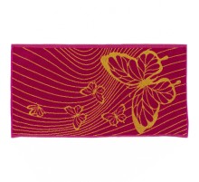 Полотенце махровое пестротканое жаккардовое Райские бабочки-3 8095