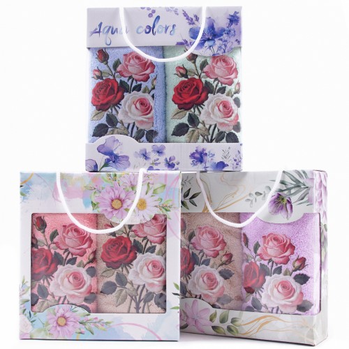 Набор полотенец микрофибра  TM-6 в сумочке Р+Р из Иваново