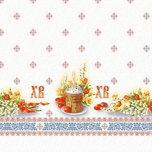 Скатерть из рогожки хлопок 100% 13647-1 ад из Иваново