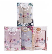 Набор полотенец микрофибра 7506297 7505297 в коробке Б+Л