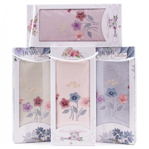 Набор полотенца микрофибра 7506297 7505297 в коробке Б из Иваново