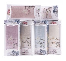 Набор полотенце махровое 88-960 88-961 в коробке Б