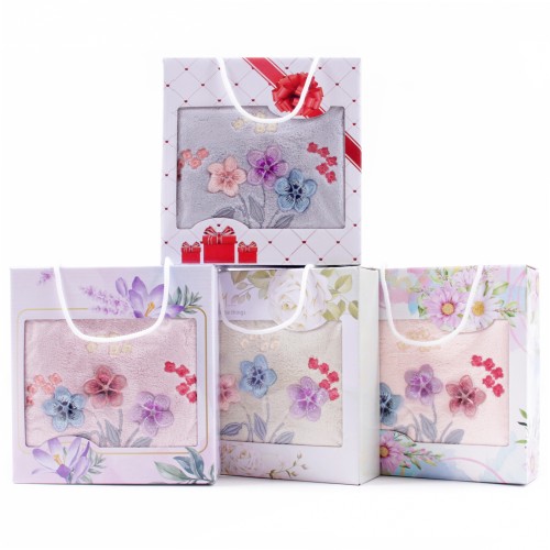 Набор полотенце микрофибра 7504297 в сумочке Р из Иваново