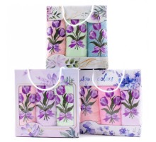 Набор полотенец микрофибра  LM80-6 в сумочке Р+Р+Р