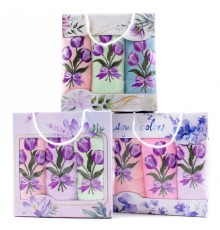 Набор полотенец микрофибра  LM80-6 в сумочке Р+Р+Р