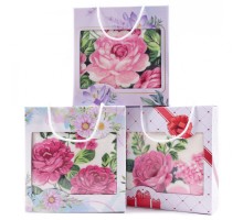 Набор полотенце микрофибра LM76 в сумочке Р