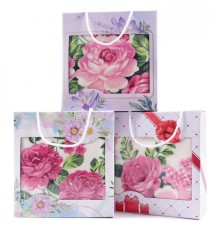 Набор полотенце микрофибра LM76 в сумочке Р