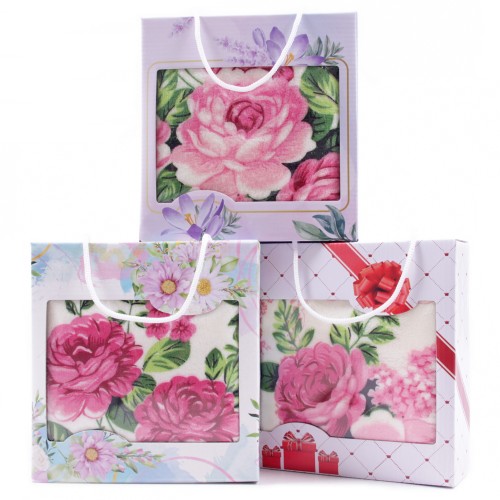 Набор полотенце микрофибра LM76 в сумочке Р из Иваново