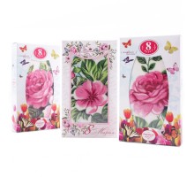 Набор полотенце микрофибра LM76 в шоколадке 8 марта Р