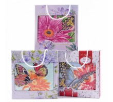 Набор полотенце микрофибра LM77 в сумочке Р