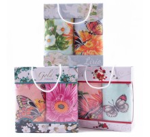 Набор полотенец микрофибра  LM77 в сумочке Р+Р