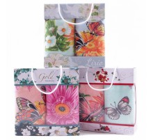 Набор полотенец микрофибра  LM77 в сумочке Р+Р