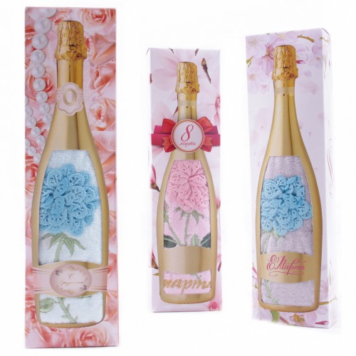 Набор полотенце микрофибра LM71 LM82 в бутылочке  Р из Иваново