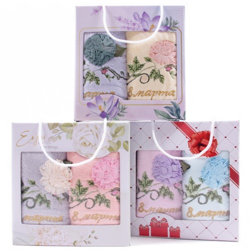 Набор полотенец микрофибра  LM83 в сумочке Р+Р из Иваново