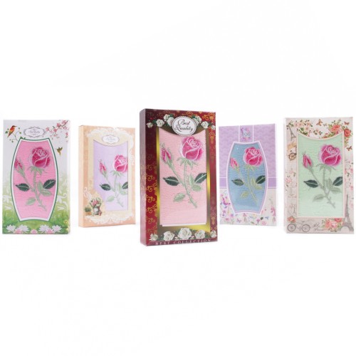 Набор полотенце микрофибра LM81-6 в шоколадке Р из Иваново