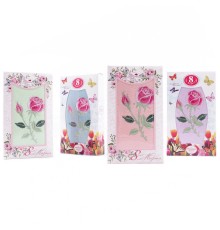 Набор полотенце микрофибра LM81-6 в шоколадке 8 марта Р