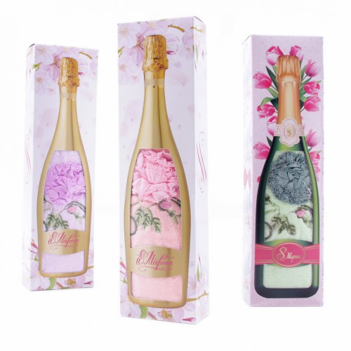 Набор полотенце микрофибра LM79-6 в бутылке Р из Иваново