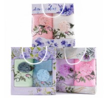 Набор полотенец микрофибра  LM79-6 в сумочке Р+Р