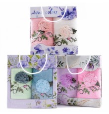 Набор полотенец микрофибра  LM79-6 в сумочке Р+Р