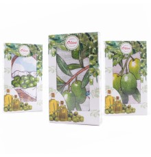 Набор полотенца микрофибра 2802380 в шоколадке МР