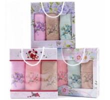 Набор полотенец микрофибра  16038 в сумочке МР+МР+МР