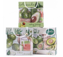 Набор полотенец микрофибра  2802382 в сумочке МР+МР+МР